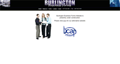 Desktop Screenshot of burlingtonbusinessforms.com